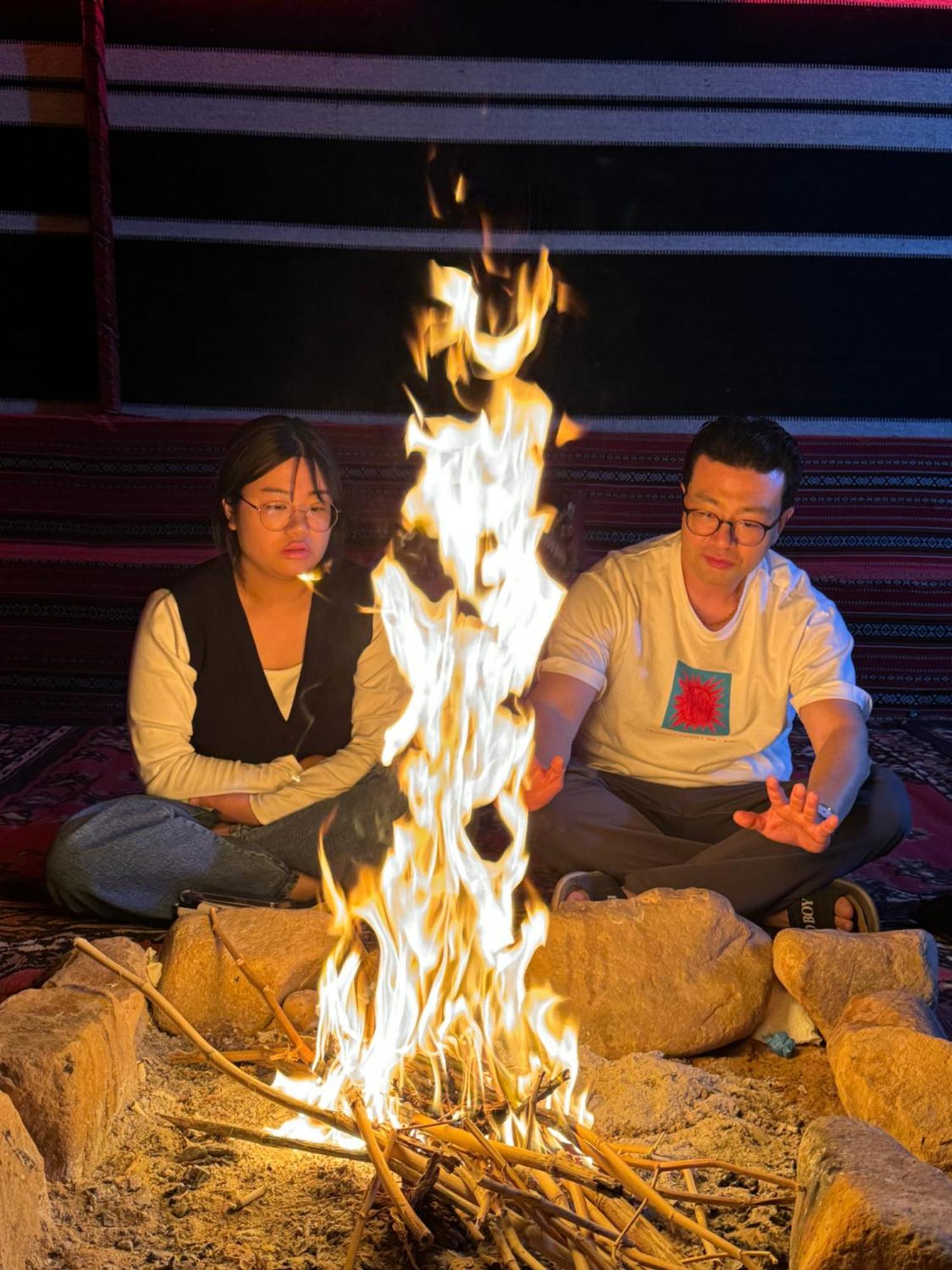 Wadi Rum Anwar Luxury Camp ภายนอก รูปภาพ