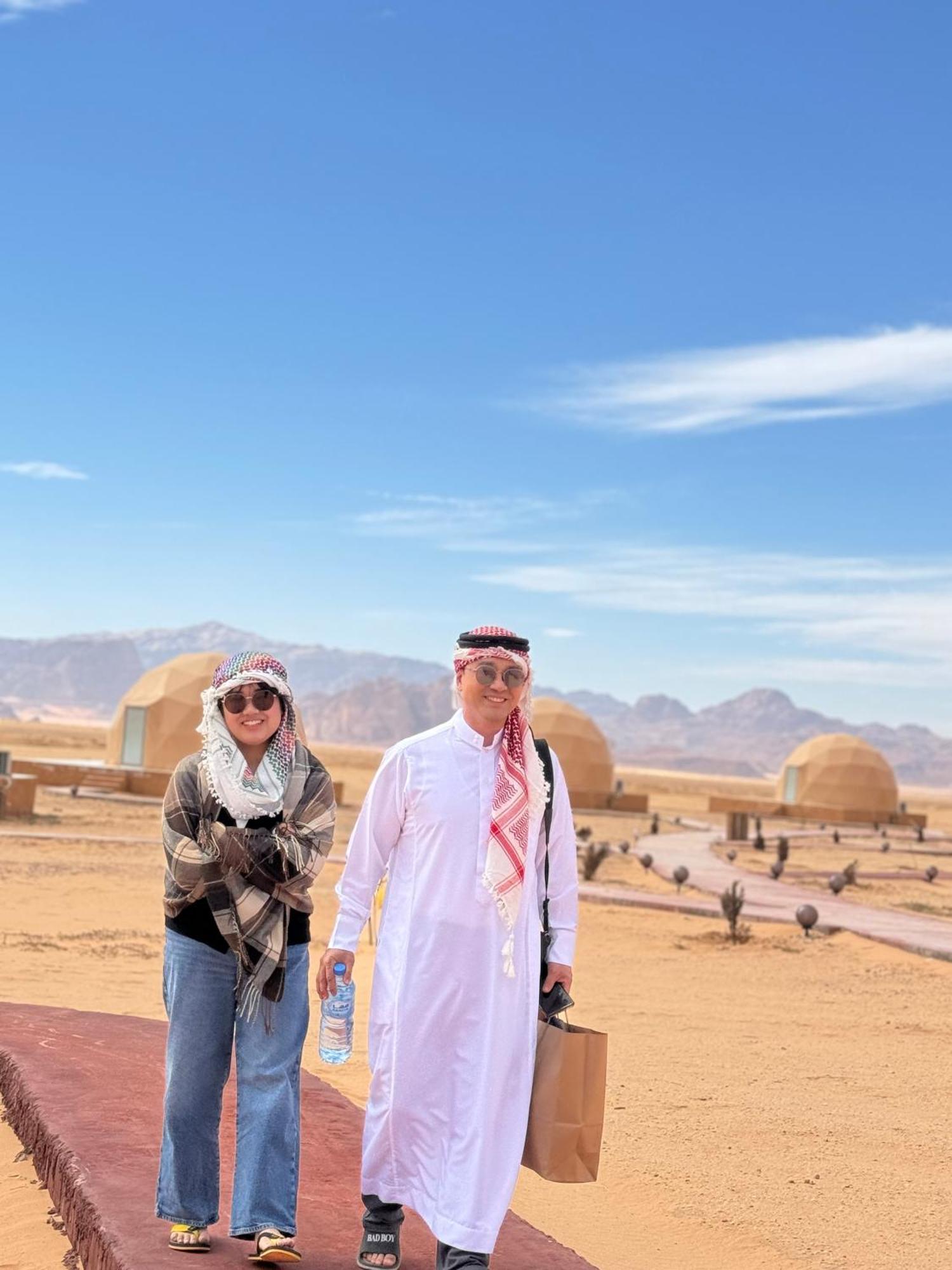 Wadi Rum Anwar Luxury Camp ภายนอก รูปภาพ