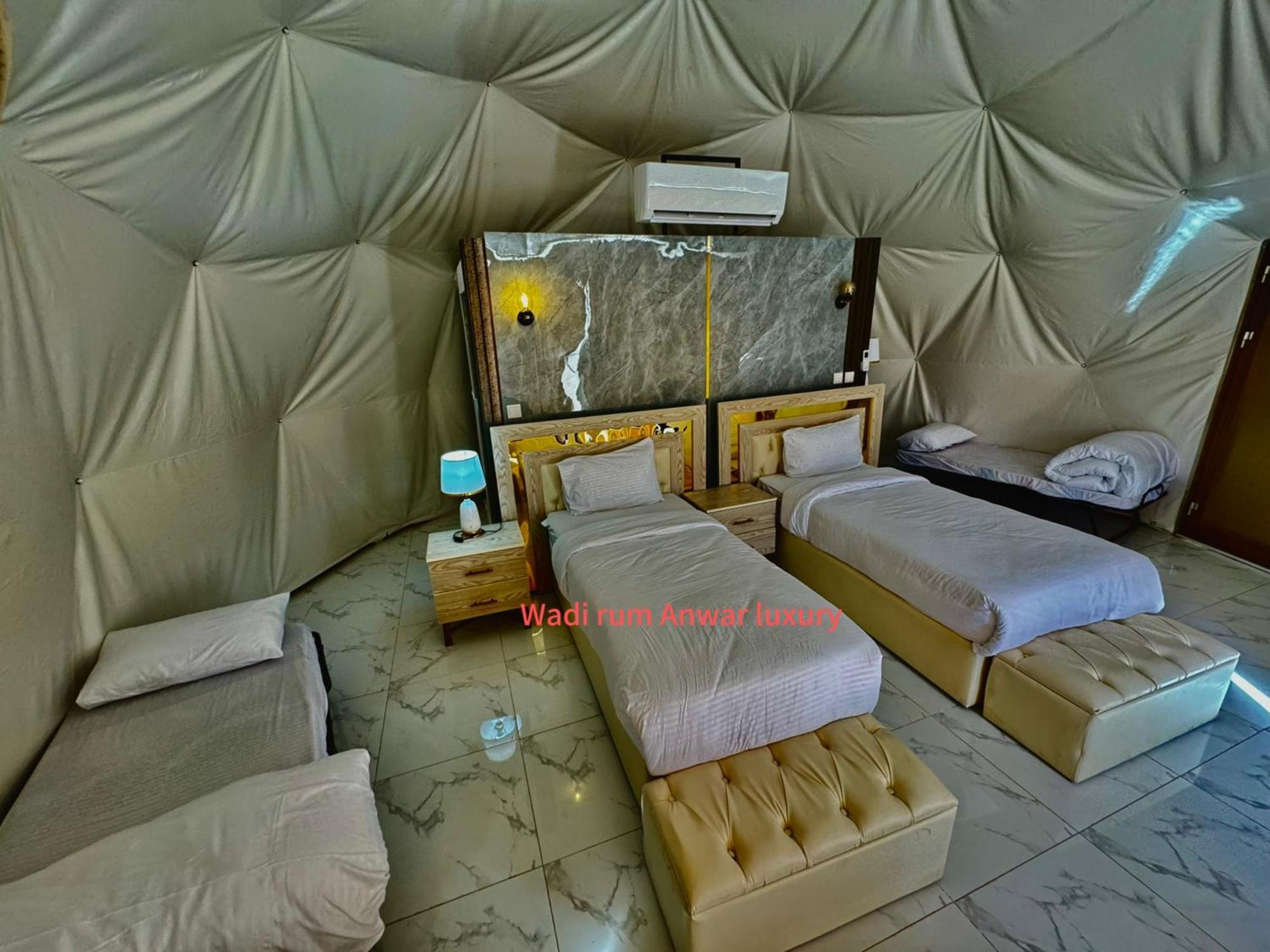 Wadi Rum Anwar Luxury Camp ภายนอก รูปภาพ