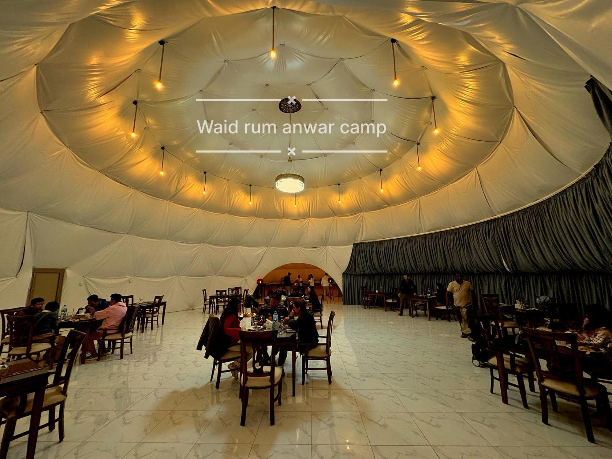 Wadi Rum Anwar Luxury Camp ภายนอก รูปภาพ